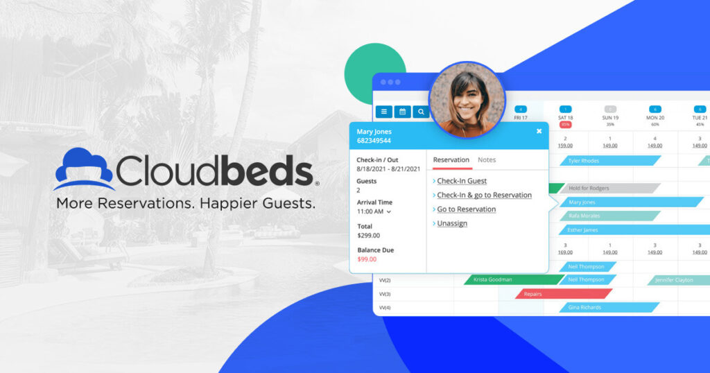 Cloudbeds hotel management software